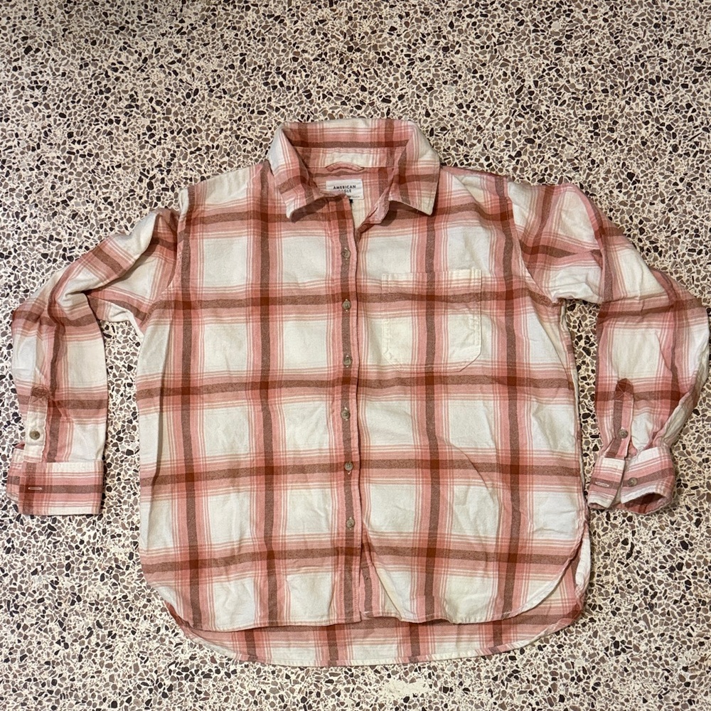 American Eagle Comfy Plaid Flannel